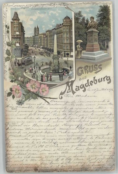 Magdeburg Hasselbach Platz Friesendenkmal