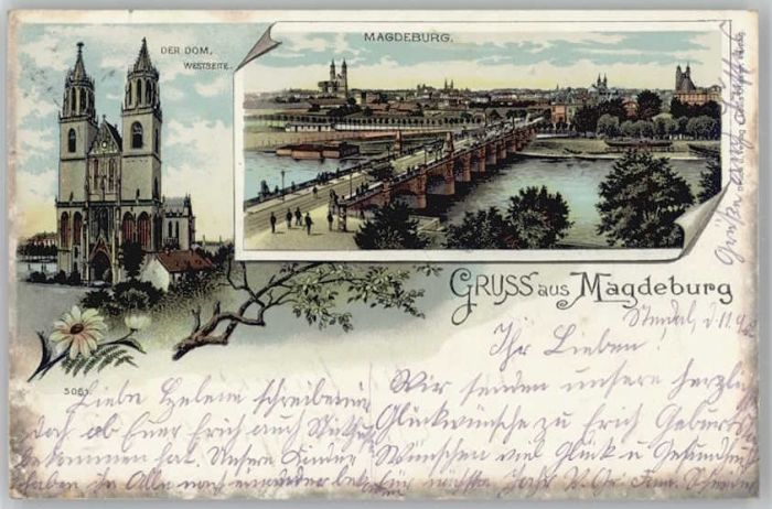 Magdeburg Dom Brücke