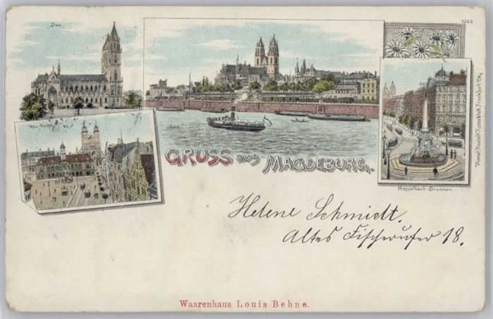 Magdeburg Dom Hasselbachbrunnen