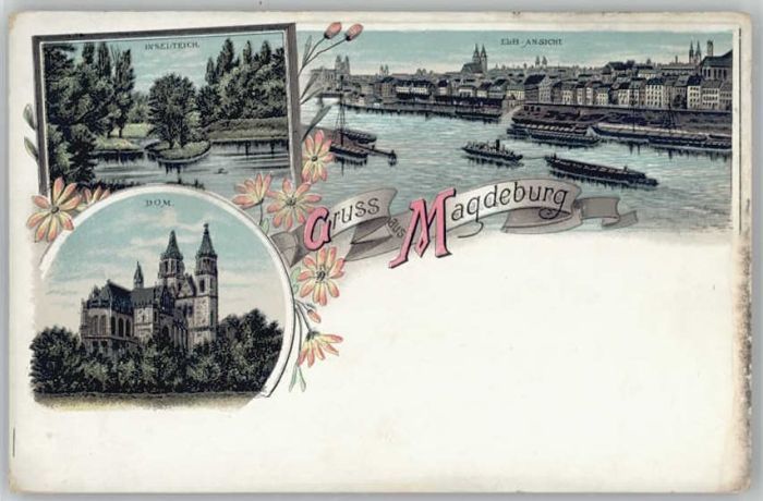 Magdeburg Inselteich Dom