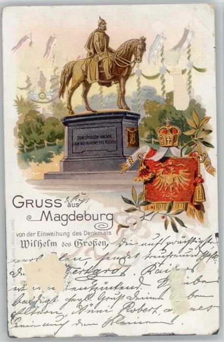 Magdeburg Wilhelm Denkmal