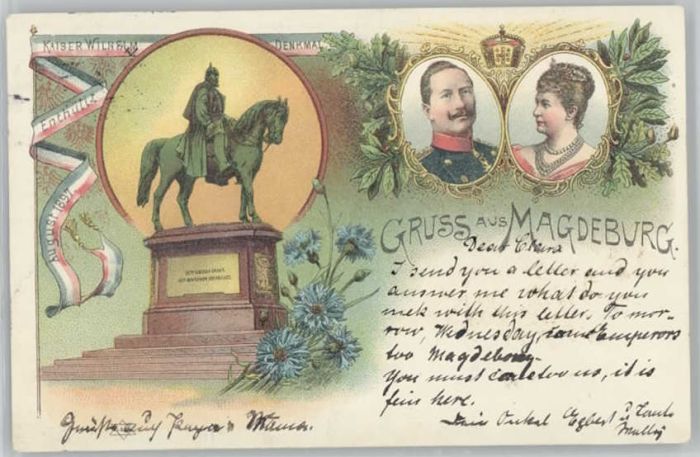 Magdeburg Kaiser Wilhelm Denkmal