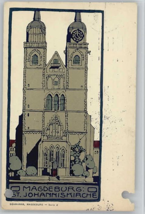 MAGDEBURG  CITY St Johanniskirche
