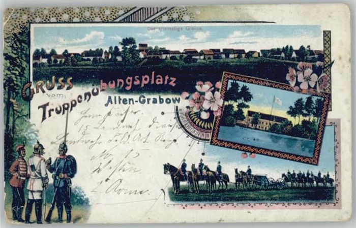 Grabow Burg Truppenübungsplatz Gloine