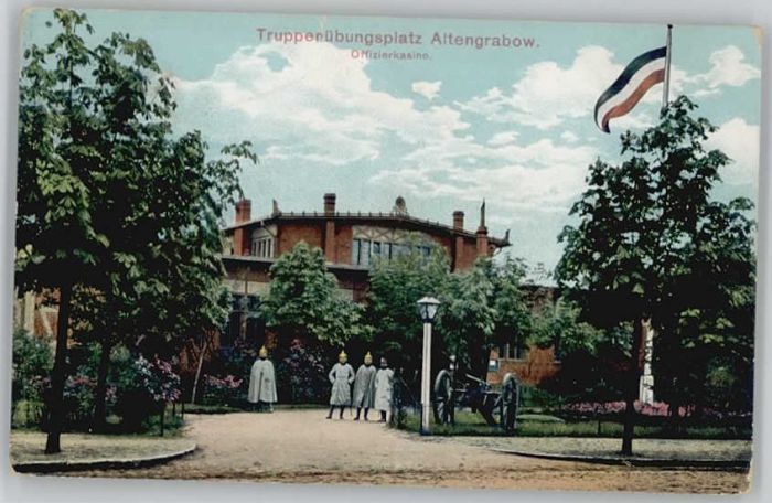 Grabow Burg Truppenübungsplatz Offiziers Kasino
