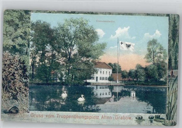 Grabow Burg Truppenübungsplatz Kommandantur