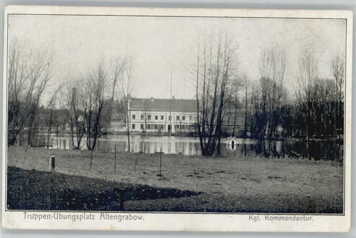 Grabow Burg Truppenübungsplatz Kommandantur