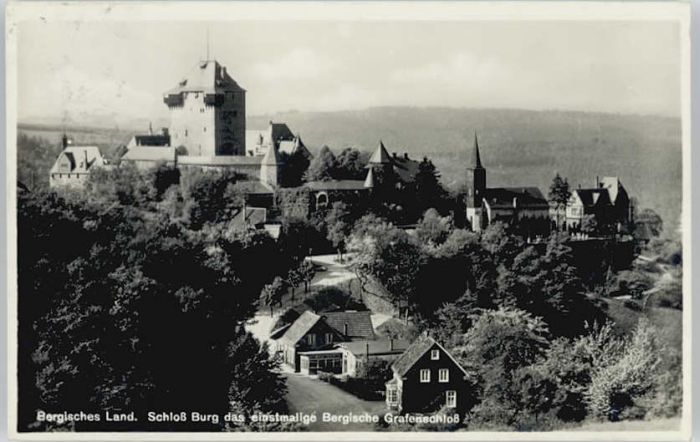 Schloss Burg Bergisches Grafenschloss