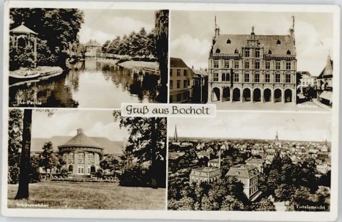 Bocholt Westfalen Bocholt Schützenhaus Rathaus