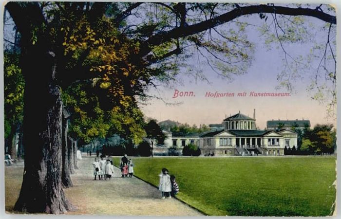 Bonn Rhein Bonn Hofgarten Kunstmuseum