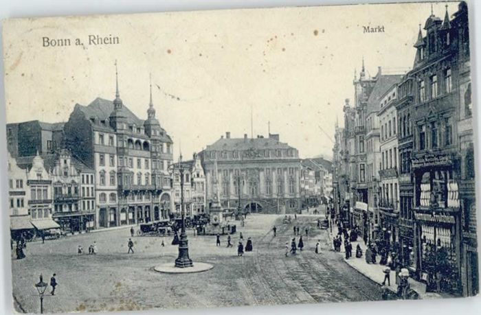 Bonn Rhein Bonn Markt