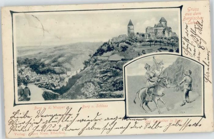 Schloss Burg Eselreiten