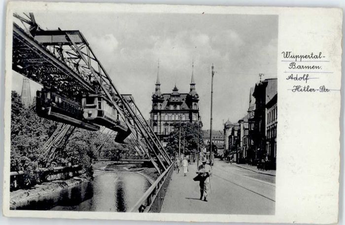 WUPPERTAL NRW Barmen A. H. Strasse