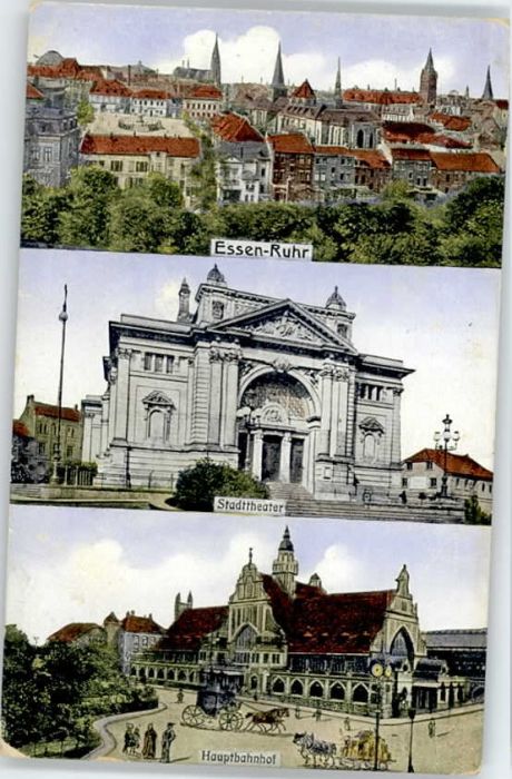 Essen Ruhr Essen Stadttheater Hauptbahnhof