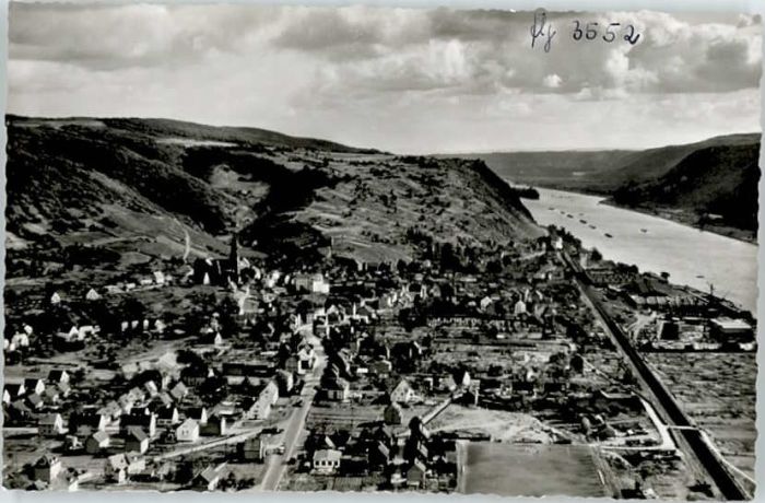 Rheinbrohl Neuwied Rheinland-Pfalz Fliegeraufnahme