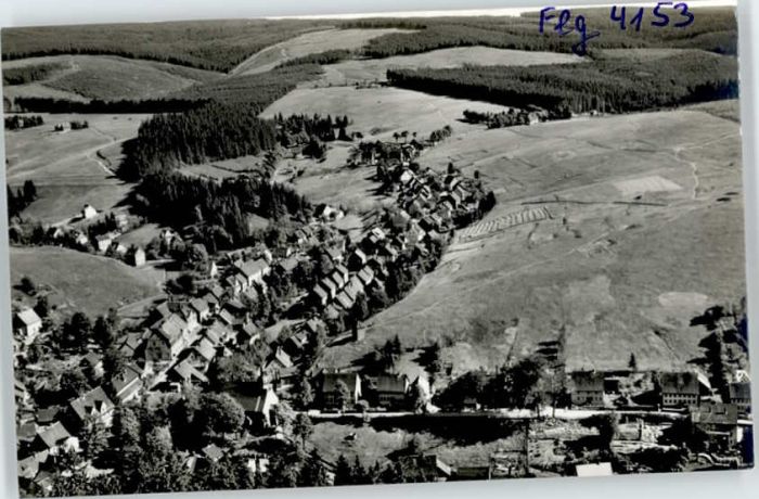 Altenau Harz Fliegeraufnahme