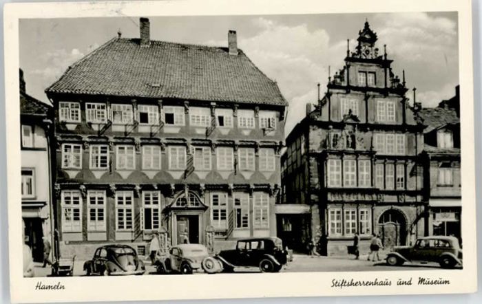 Hameln Weser Hameln Stiftsherrenhaus Museum