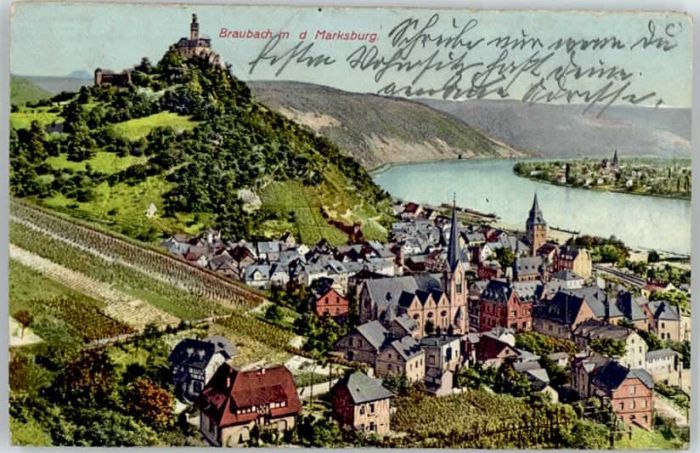 Braubach Rhein Braubach Marksburg