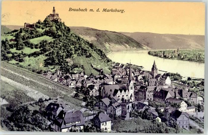 Braubach Rhein Braubach Marksburg