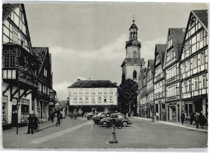 Rinteln Weser Niedersachsen Markt Rathaus