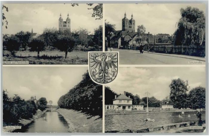 Seehausen Altmark Petrikirche Schulstrasse Waldbad