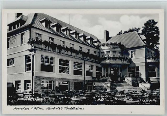 Arendsee Altmark Kurhotel Waldheim