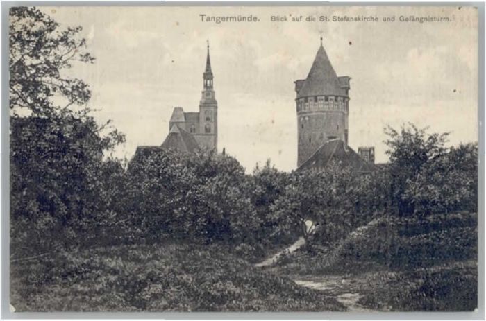 Tangermuende t Stefanskirche Gefängnisturm x