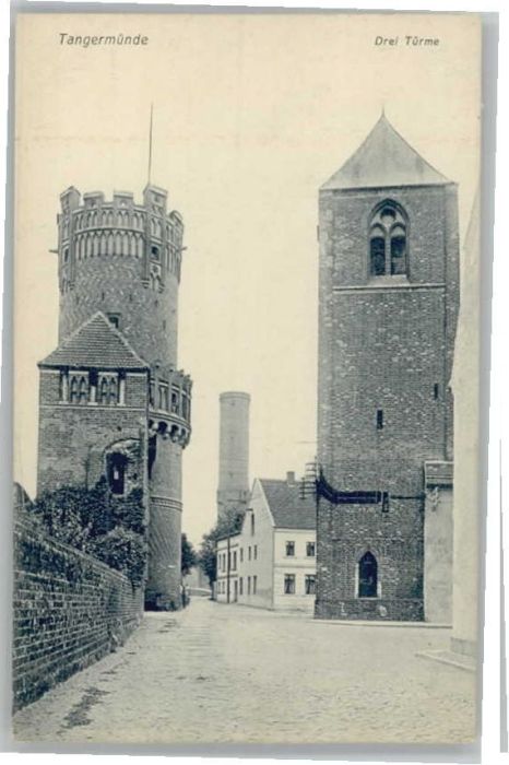 Tangermuende rei Türme *