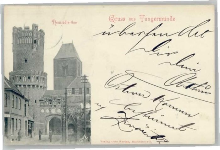 Tangermuende eustädter Tor x
