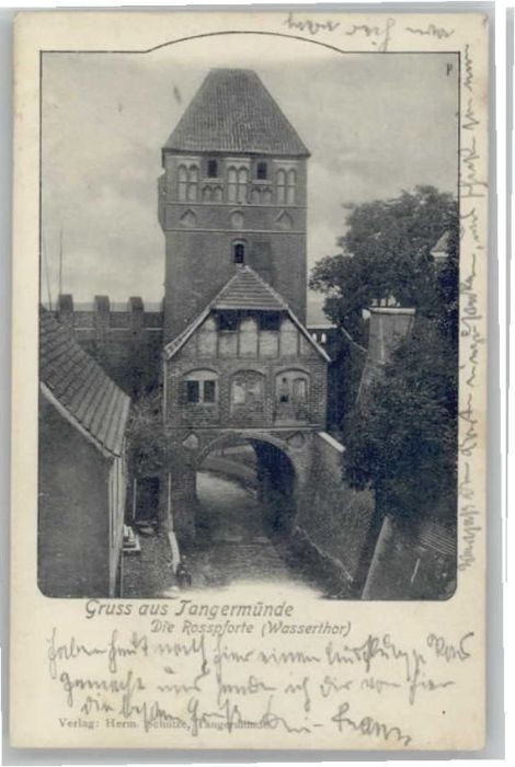 Tangermuende osspforte Wassertor