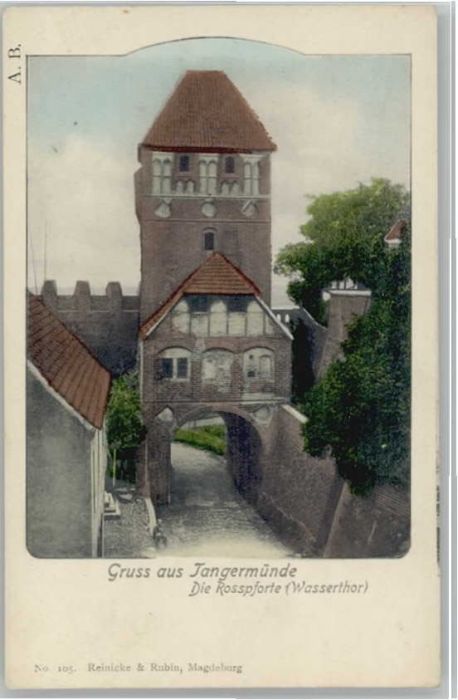Tangermuende osspforte Wassertor