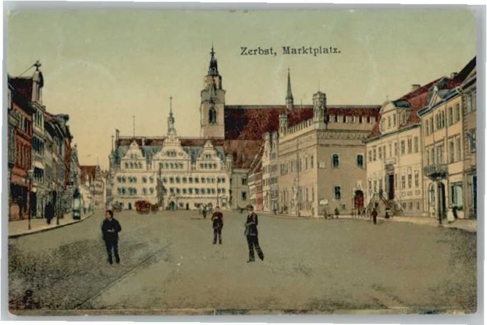 Zerbst Marktplatz