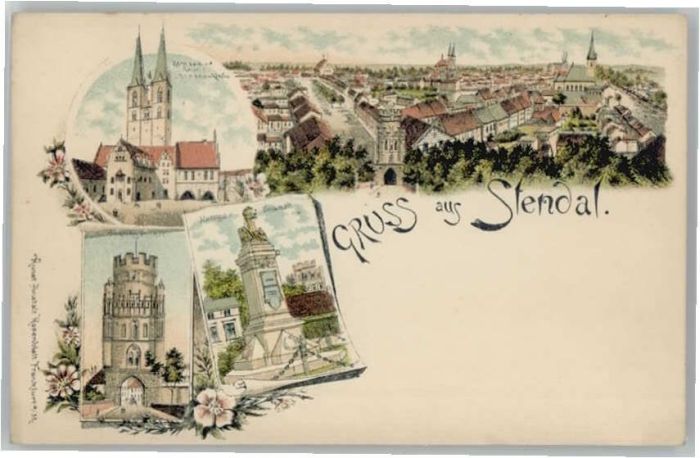 Stendal Rathaus Nachtigaldenkmal