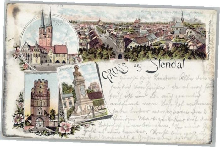 Stendal Rathaus Nachtigaldenkmal