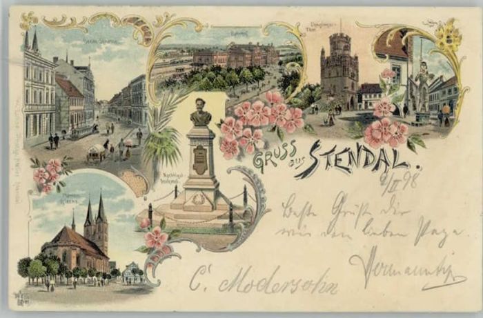 Stendal Breitestrasse Bahnhof Ünglingertor Mari