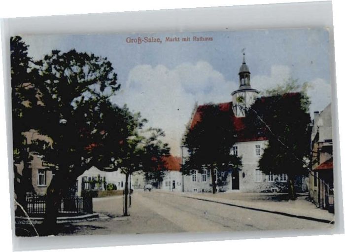 Bad Salzelmen Markt Rathaus