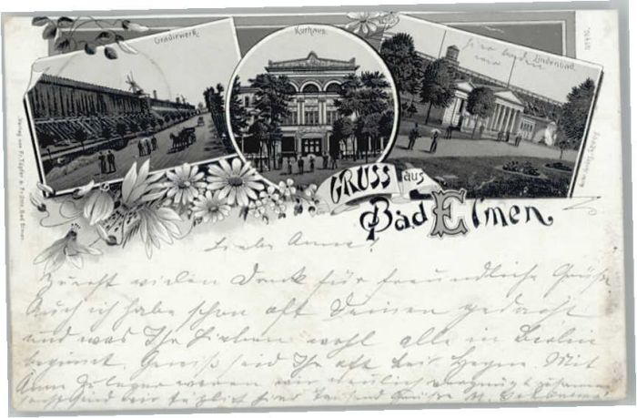 Bad Salzelmen Gradierwerk Kurhaus Lindenbad