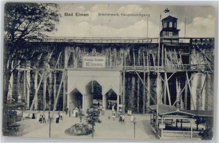 Bad Salzelmen Gradierwerk Hauptdurchgang