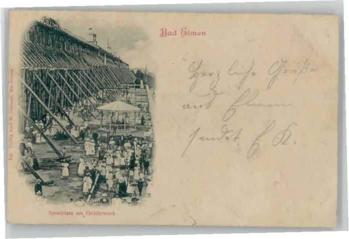 Bad Salzelmen Spielplatz Gradierwerk