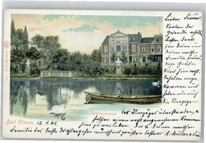 Bad Salzelmen Schwanenteich