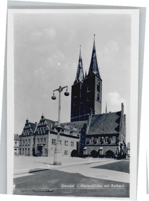 Stendal Marienkirche Rathaus