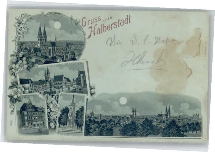 Halberstadt Sieges Denkmal Holzmarkt