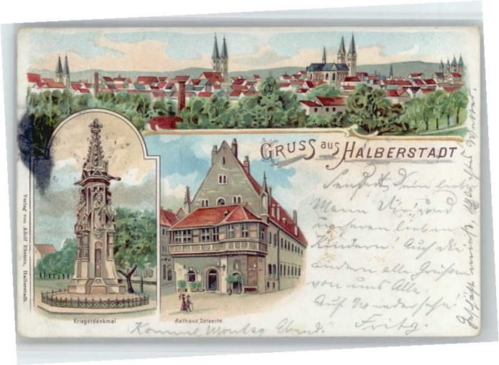 Halberstadt Krieger Denkmal