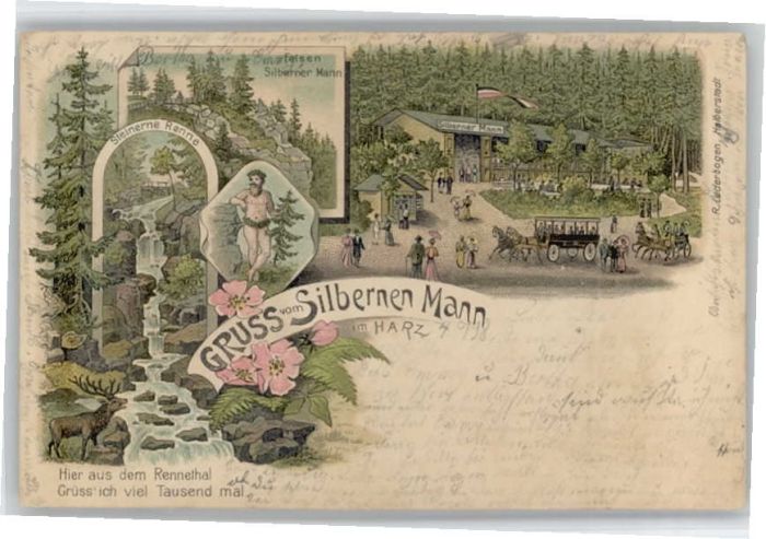 Halberstadt Steinernec Renne Silberner Mann