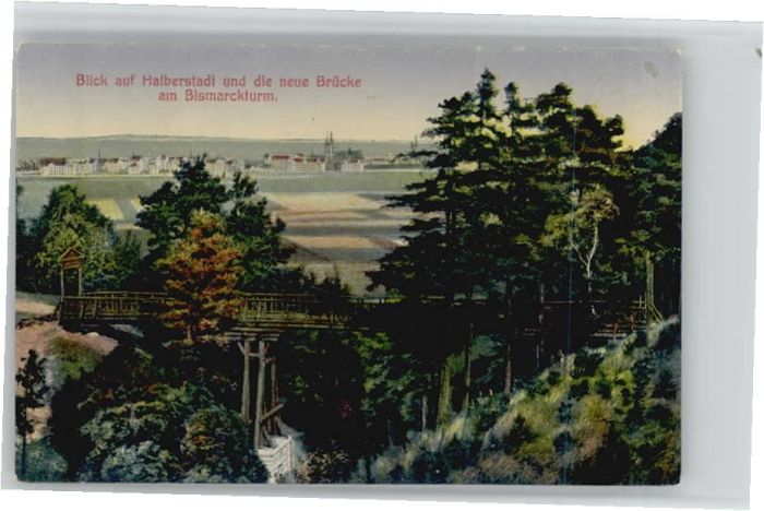 Halberstadt Brücke Bismarckturm