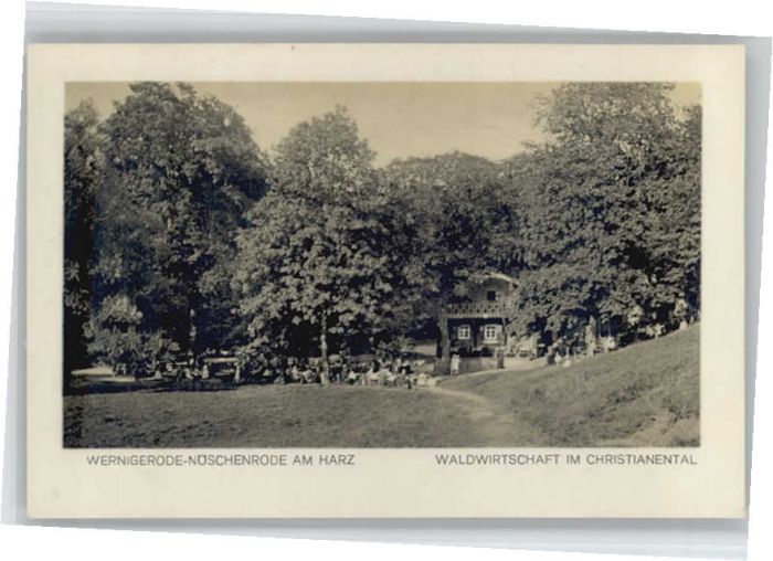 Wernigerode Harz Waldwirtschaft Christianental