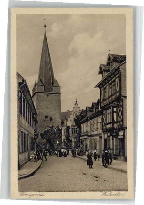 Wernigerode Harz Westerntor