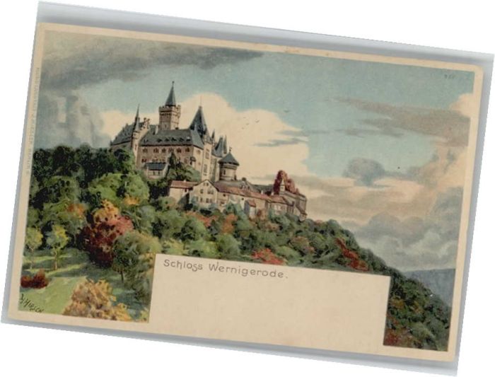 Wernigerode Harz Künstler H. Hirsch