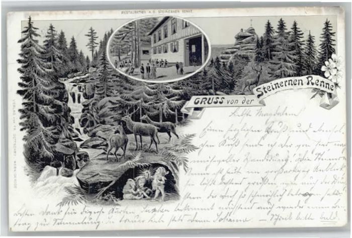 Wernigerode Harz Steinernen Renne