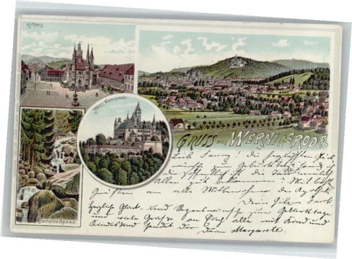 Wernigerode Harz Steinerne Renne